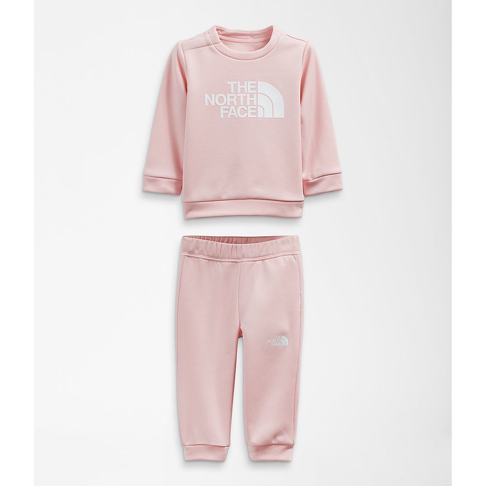 The North Face Set Infant Australia - The North Face Surgent Crew Rose (LIM-240891)